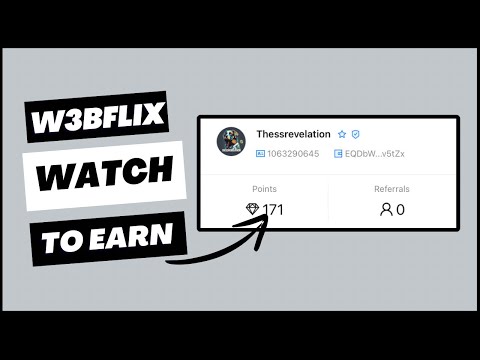 W3bflix App Review: Claim Free Airdrop Points Now! (Ton Verified App!)