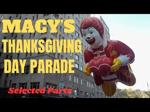 New York 2023 |Macy's Thanksgiving Day Parade (selected parts) Nov.23