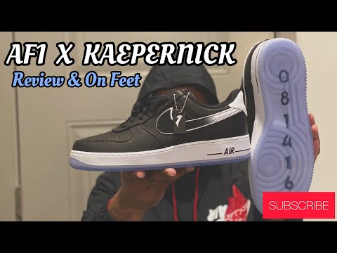 NIKE AIR FORCE 1 X COLIN KAEPERNICK QS Review & On Feet