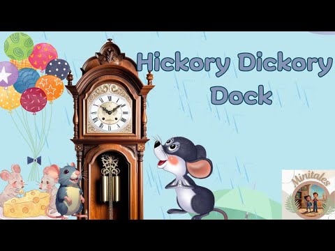 "Hickory Dickory Dock: The Mouse and the Clock Adventure" | Rhymes for toddlers | Fun for Kids