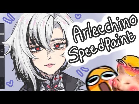 Arlecchino Speedpaint (¬‿¬)／