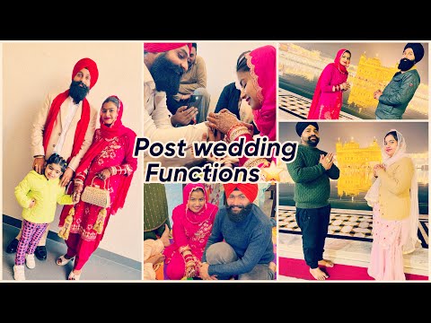 Post Wedding Functions🎉Punjabi Marriage Rituals After Marriage🇮🇳Singh Lifestyle Italy🇮🇹Enjoyed