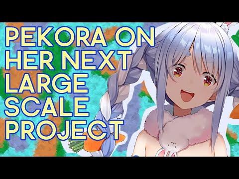 [hololive][eng sub cc] What's Pekora Next Project After The Success of Minecraft Hardcore?