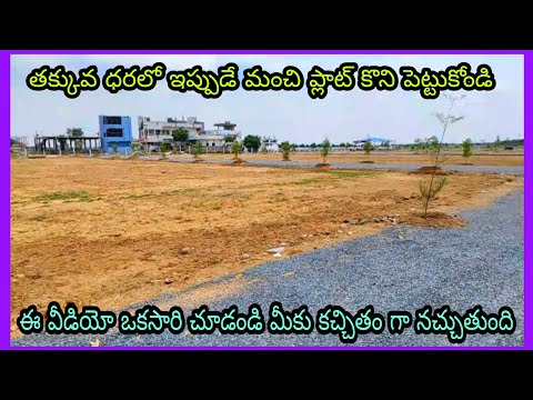 రేట్లు పెరగక ముందే ఒక ప్లాట్ కొనిపెట్టుకోండి ఫ్యూచర్ మీ చేతుల్లోనే ఇంక|Best #openplots for sale