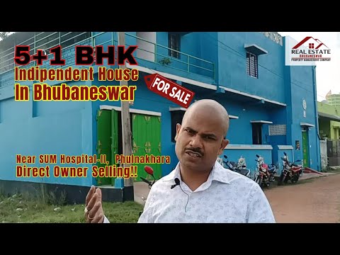 Spacious 6 BHK Independent Duplex House For Sale In Bhubaneswar Near SUM Hospital Phulnakhara