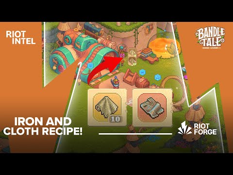 How To Craft Cloth And Iron! | Bandle Tale