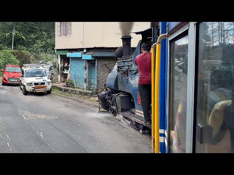 Riding Oldest Steam Train in Indian Narrow Mountains