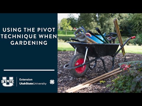 Using the Pivot Technique when Gardening