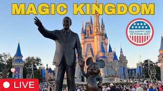 🔴 Live - Magic Kingdom Monday-  Walt Disney World  11.11.2024