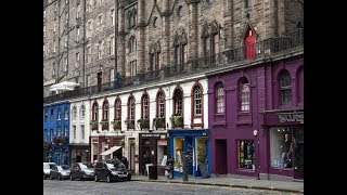 Victoria Street Old Town Edinburgh Scotland