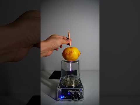 Lightning + Lemon + Pencil = Electricity #tipsandtricks #experiment #viralvideo #tips #lifehacks