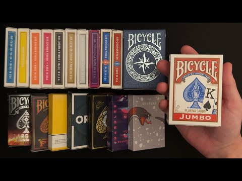 ASMR My Playing Card Collection