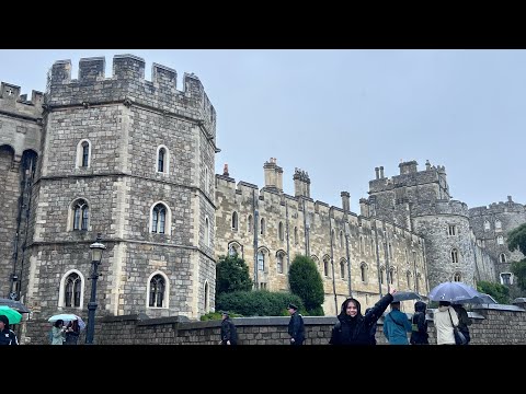 WINDSOR CASTLE| TRAVELLING HOME| Jordan Makisig🇵🇭🇬🇧