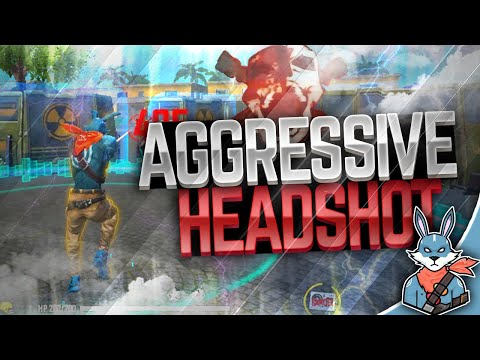 FREE FIRE : [Hightlight#4] AGGRESSIVE HEADSHOT 🎯🐰