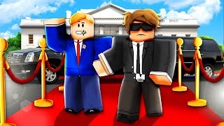 I Became the PRESIDENTS BODYGUARD in Brookhaven RP!