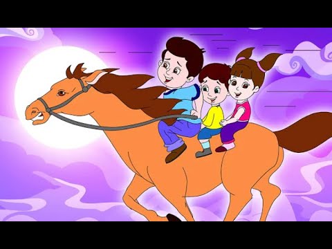 लकड़ी की काठी Lakdi ki kathi Popular Hindi Children Songs Animated Songs by JingleToons