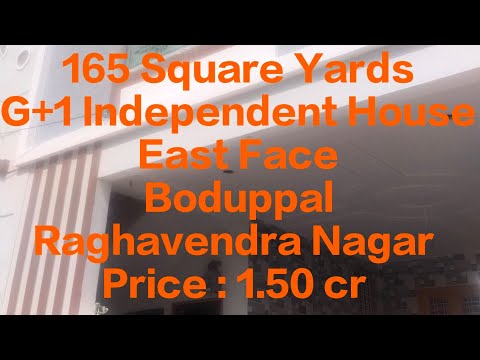 @Universal Real Estate channel G+1 INDEPENDENT HOUSE Boduppal