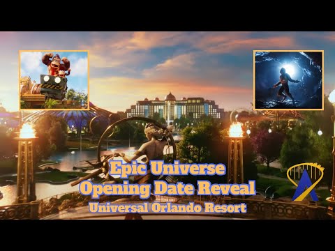 Universal Epic Universe Opening Date Reveal!