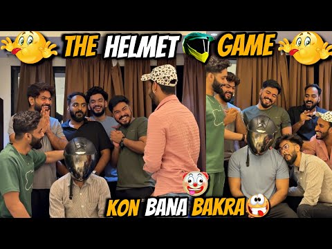 Helmet Challenge Game With Family And Friends😂 | Kon Bana Bakra🤪| Challenge Video😝| Aman’s Family