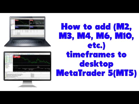 How to add new timeframes(M2,M3,M4,etc) on the desktop MetaTrader 5 (MT5)