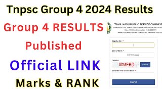 Group 4 2024 RESULTS OUT official 🔥HOW TO CHECK TNPSC GROUP 4 RESULTS  🔥 #tnpsc2024 #tnpscgroup4