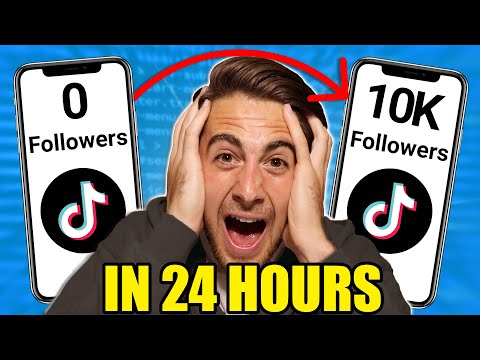 HOW TO GROW 10K FOLLOWERS ON TIKTOK IN 24 HOURS (get tiktok followers fast)