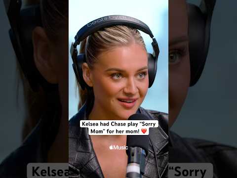 #KelseaBallerini reveals she had BF #ChaseStokes play “Sorry Mom” for her mom! 🥹❤️ #shorts