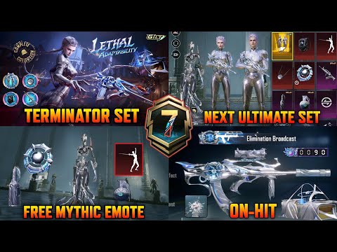 Terminator Set | Next Ultimate Set | Qbz OnHit Upgrade | Free Mythic Emote | Lethal Adaptability