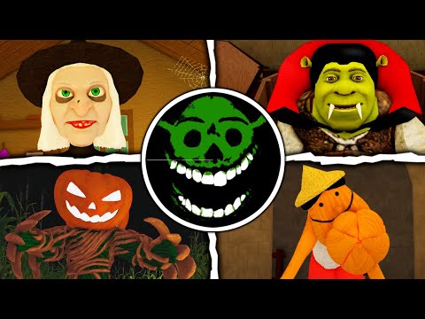 Shrek in The Backrooms: Halloween Event [All Levels] - Roblox