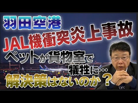 羽田空港JAL機衝突炎上事故 ペットが貨物室で犠牲に…解決策はないのか？