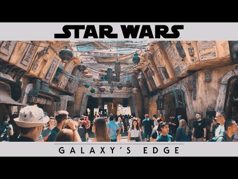 SHOOTING STAR WARS: GALAXY'S EDGE  WITH AN IPHONE