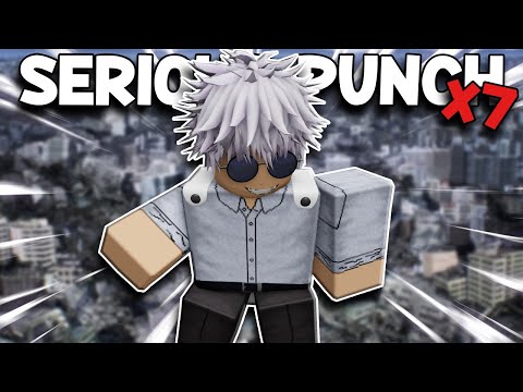 7 SERIOUS PUNCHES VS THE WHOLE SERVER....(Roblox The Strongest Battlegrounds)