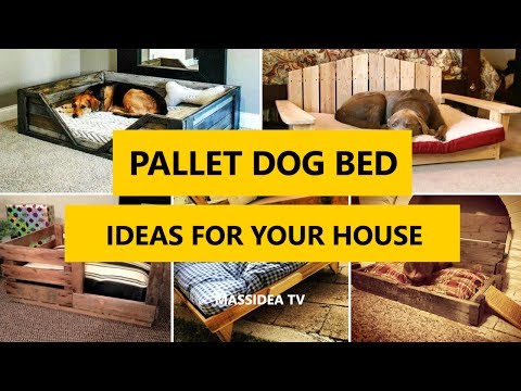 60+ Cool DIY Pallet Dog Bed Ideas for Your House 2017