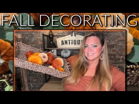 Fall Decorating, It's The Details That Matter!