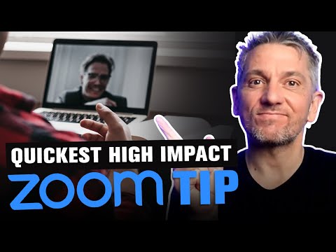 One easy tip to instantly improve your next Zoom meeting