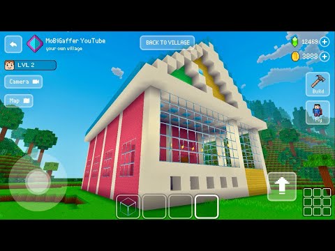 Block Craft 3D: Crafting Gameplay #4318 | Beautiful House 🏠