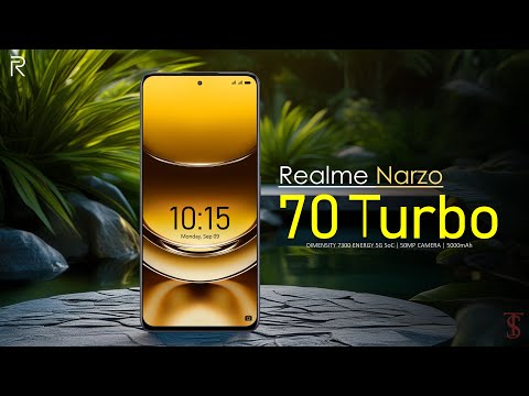 Realme Narzo 70 Turbo Price, Official Look, Design, Specifications, Camera, Features | #realme