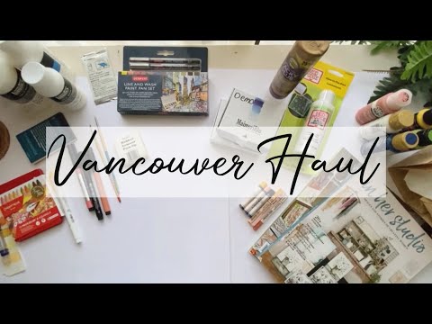 Vancouver Haul l Stationery and Art Supplies