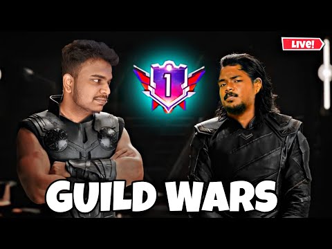 TOP 1 INDIA GUILD WARS PUSHING | #vrsgamerff #freefire #viral #brranked