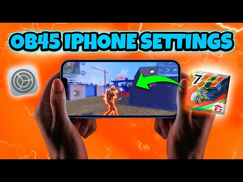 Free Fire OB45 iPhone Best Settings for 97% Headshots | Iphone dpi free fire