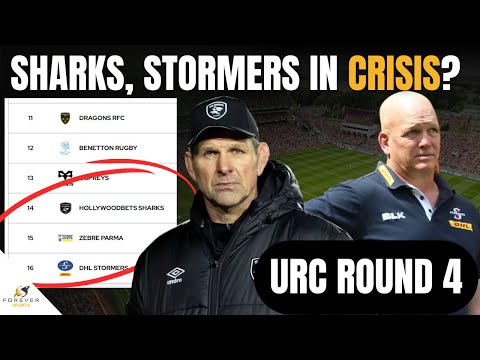 SHARKS & STORMERS IN CRISIS? | URC Round 4 Review