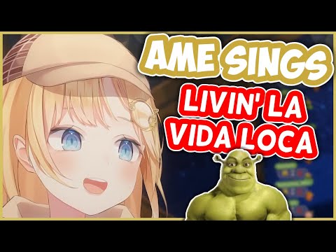 Livin' La Vida Loca - Amelia Watson | HololiveEN Karaoke [UNARCHIVED]