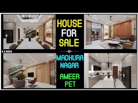 House For Sale Newly Construction 9000Sft MadhuraNagar Ameerpet #300Sqyad #HouseForSale #MaduraNagar