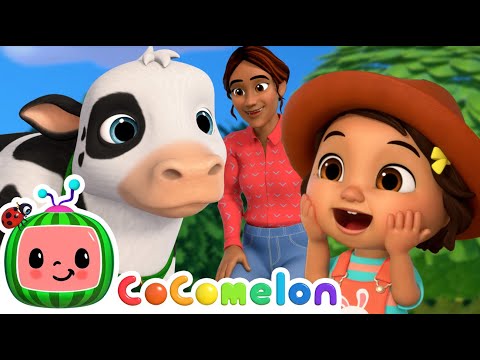 Nina's Baby Cow! (La Vaca Lola) | ALL NEW Nina's Familia | CoComelon Nursery Rhymes