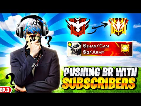 Road To Grandmaster Season 38 | Solo Rank Push With Tips 🔥| आज Subscriber के साथ खेलेंगे | Ep-03