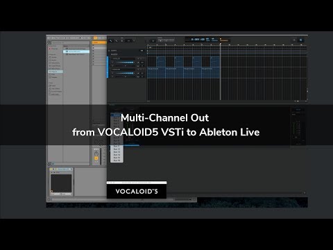 Multi-Channel Out from VOCALOID5 VSTi to Ableton Live