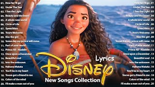 Disney Lyrics Songs Collection 🎶 Disney Music Collection 🎶 Disney's Best Of All Time