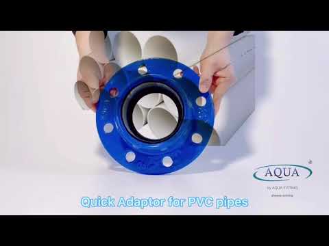 Quick Adaptor for PVC pipes