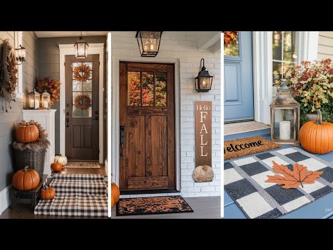 Simplified Fall Entryway: Minimalist Decor for a Subtle Fall Touch