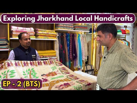 Ep 2 BTS - Day 2 - Exploring Ranchi, Jharkhand craft, subscriber meetup,| Jharkhand Tour